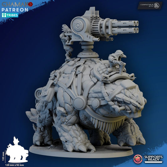 Tuai Warfang (2 Units), proxy miniature, squad, 28mm heroic scale unpainted resin, view 2