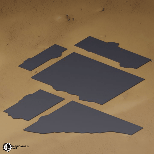 11th Edition Building Terrain Area Set - MiniForge