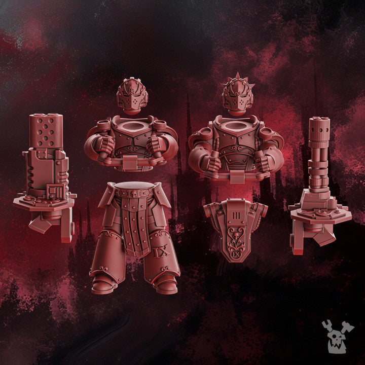 Crimson Knights Buggy, proxy miniature, vehicle, 28mm heroic scale unpainted resin, view 7