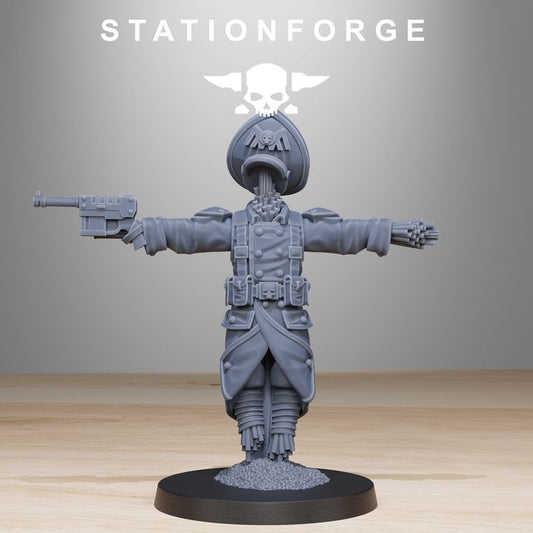 Imperial Army Grim Guard Scarecrow (6 Units), 28mm heroic scale unpainted resin, view 2