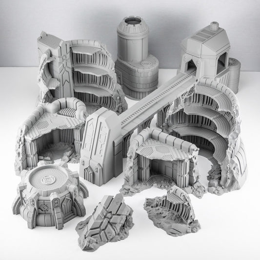 Vatar XI, Dwarf Mining Complex - Terrain Bundle