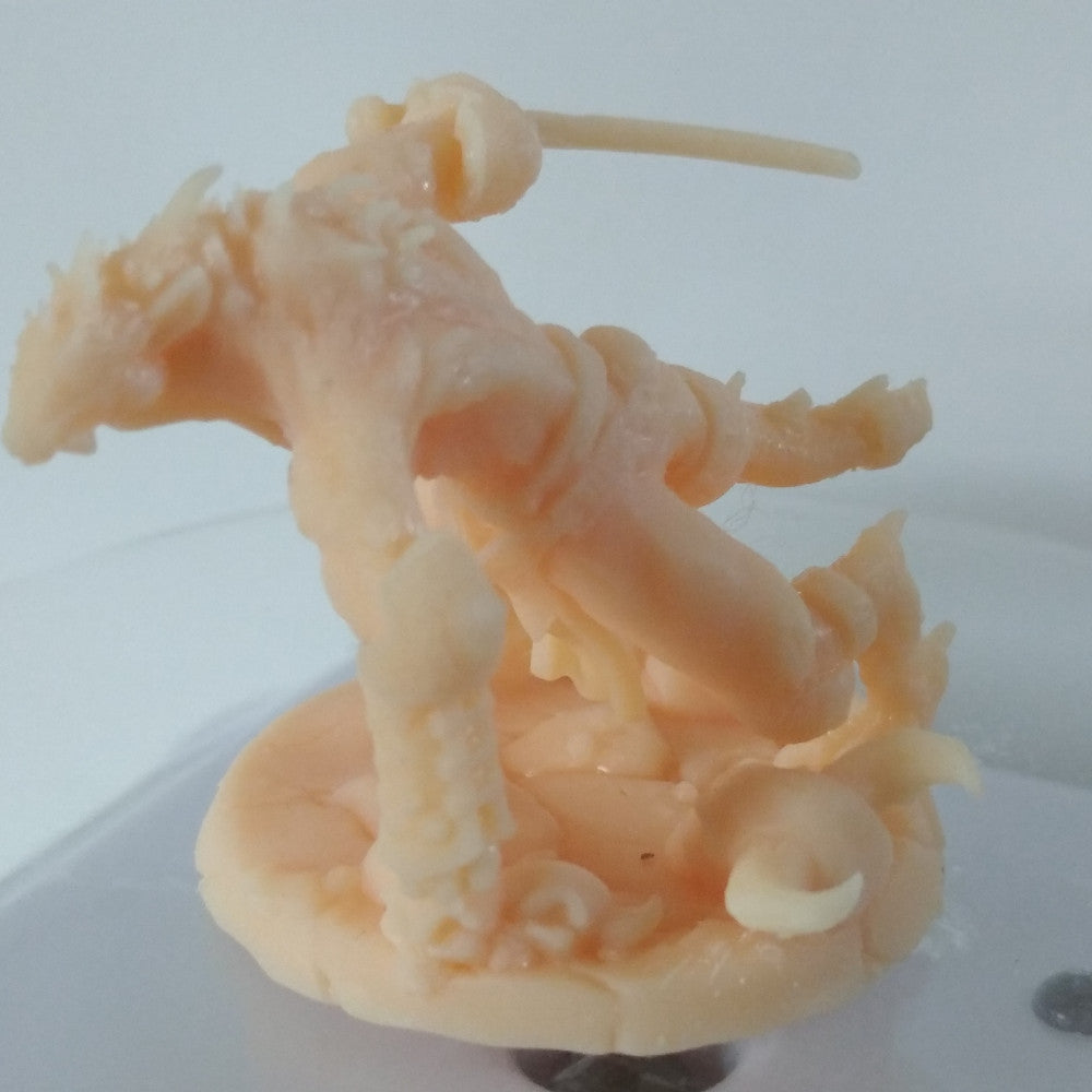 Dragon Born Team (6 Units), resin miniature, 28mm heroic scale unpainted resin, view 4