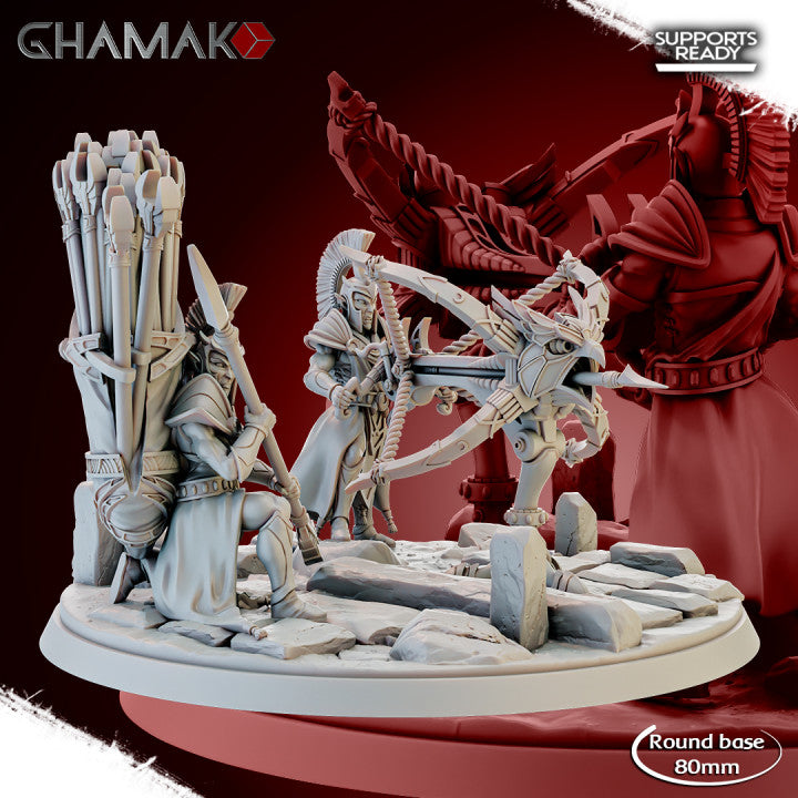 Starlight Arcus (2 Units), resin miniature, 28mm heroic scale unpainted resin
