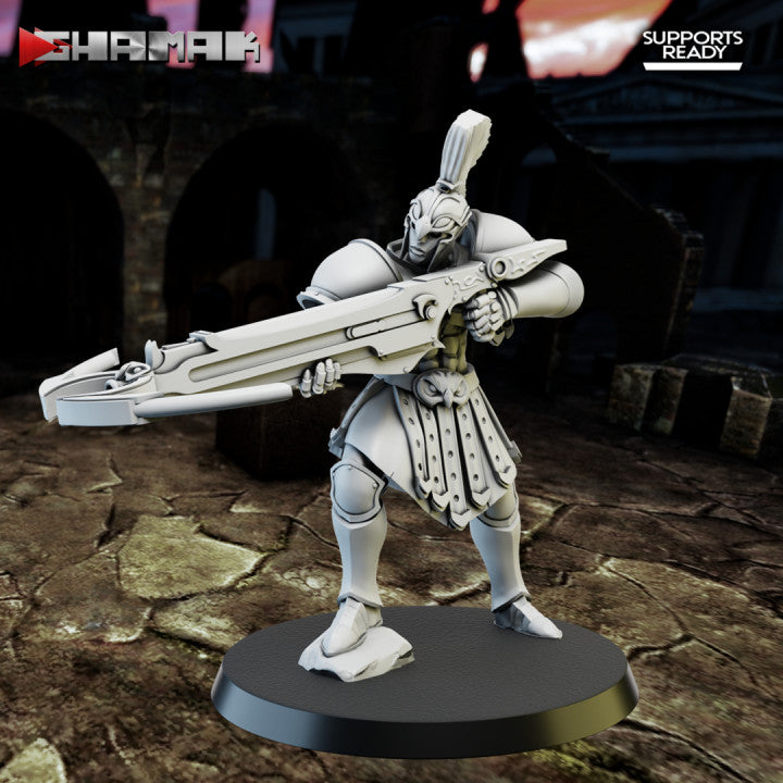 Spartans Heavy Crossbow 4, resin miniature, 28mm heroic scale unpainted resin