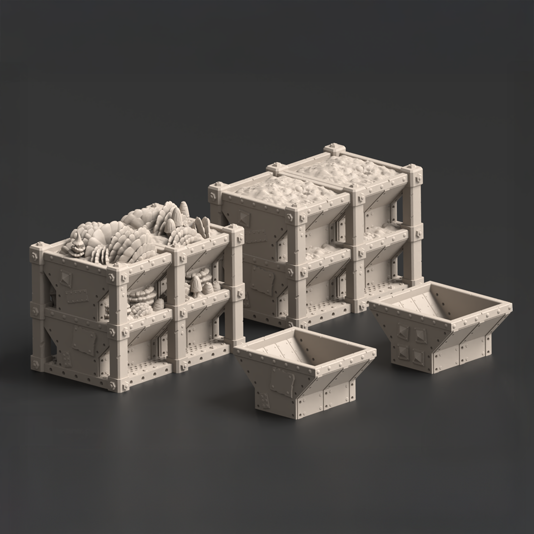 Warpzel-1A, Ork Fungus Farm - Terrain Bundle