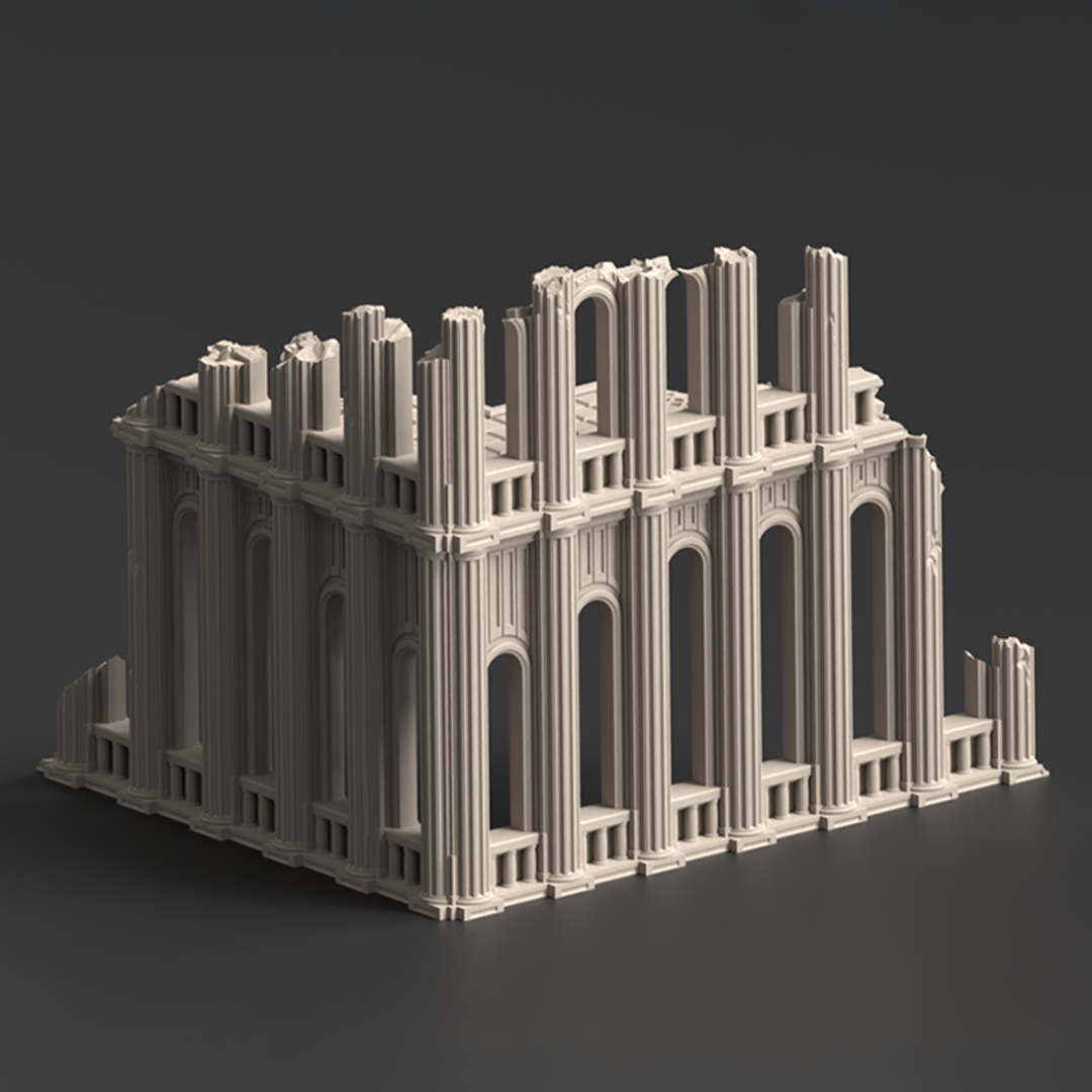 Ruines d'angle, Armoria