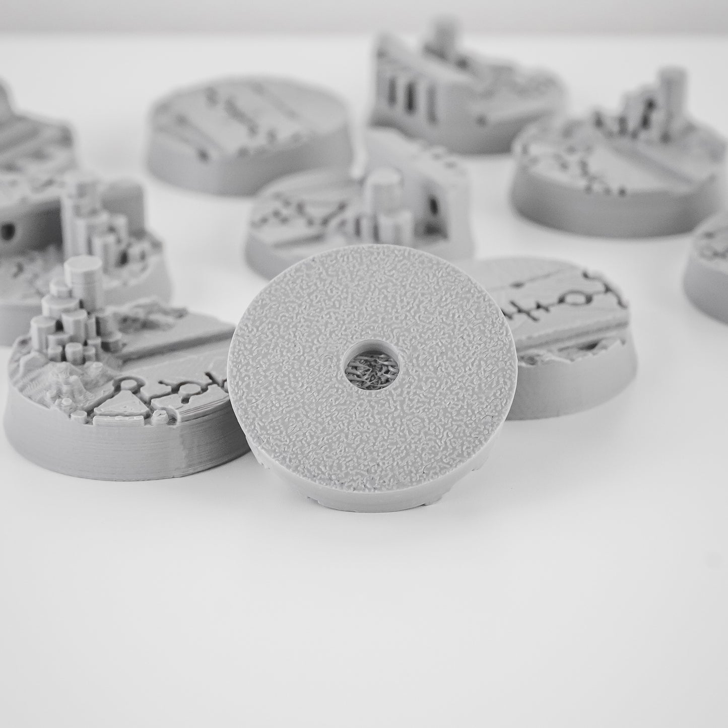 Vharaq Null FDM Miniature Bases (25mm-90mm)