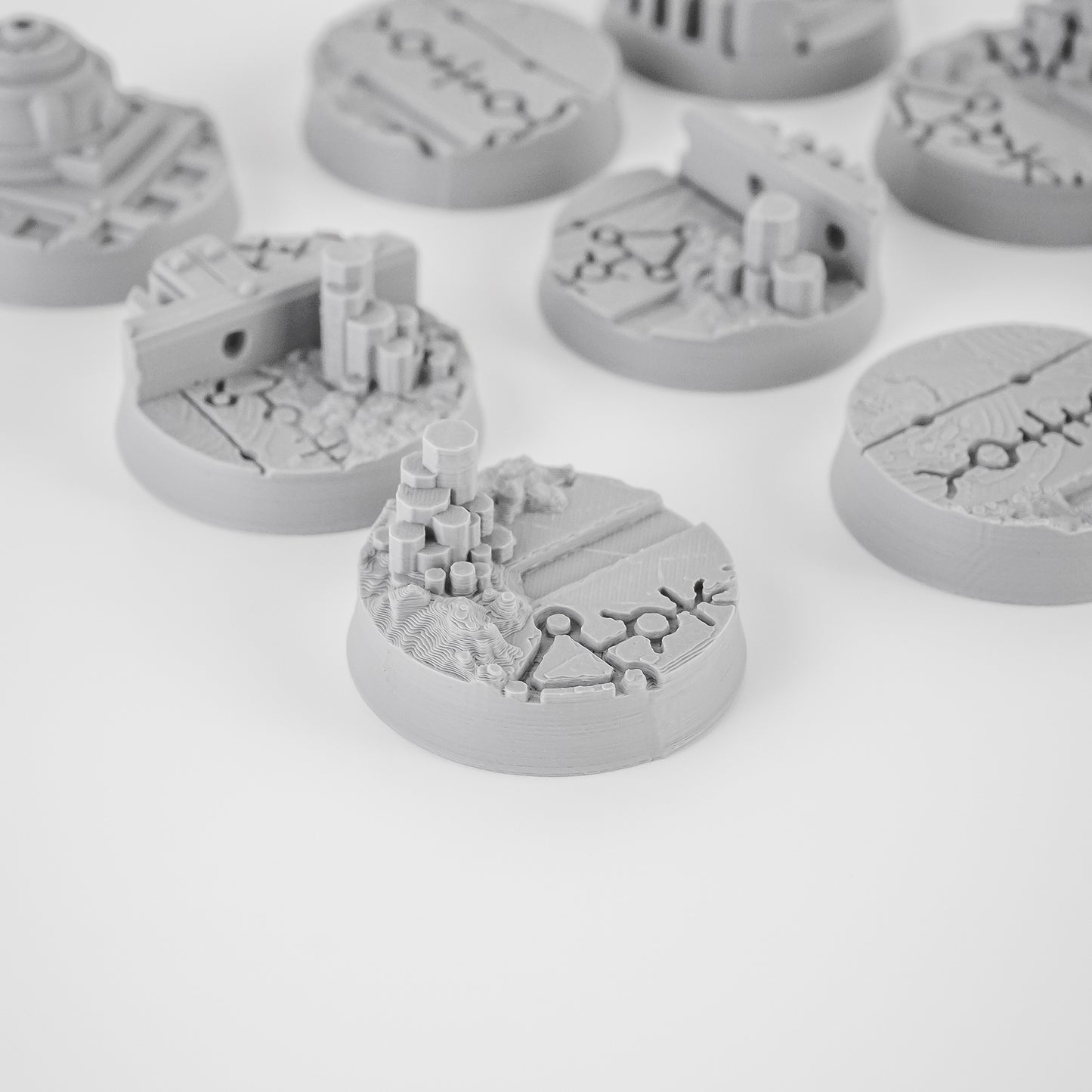 Vharaq Null FDM Miniature Bases (25mm-90mm)