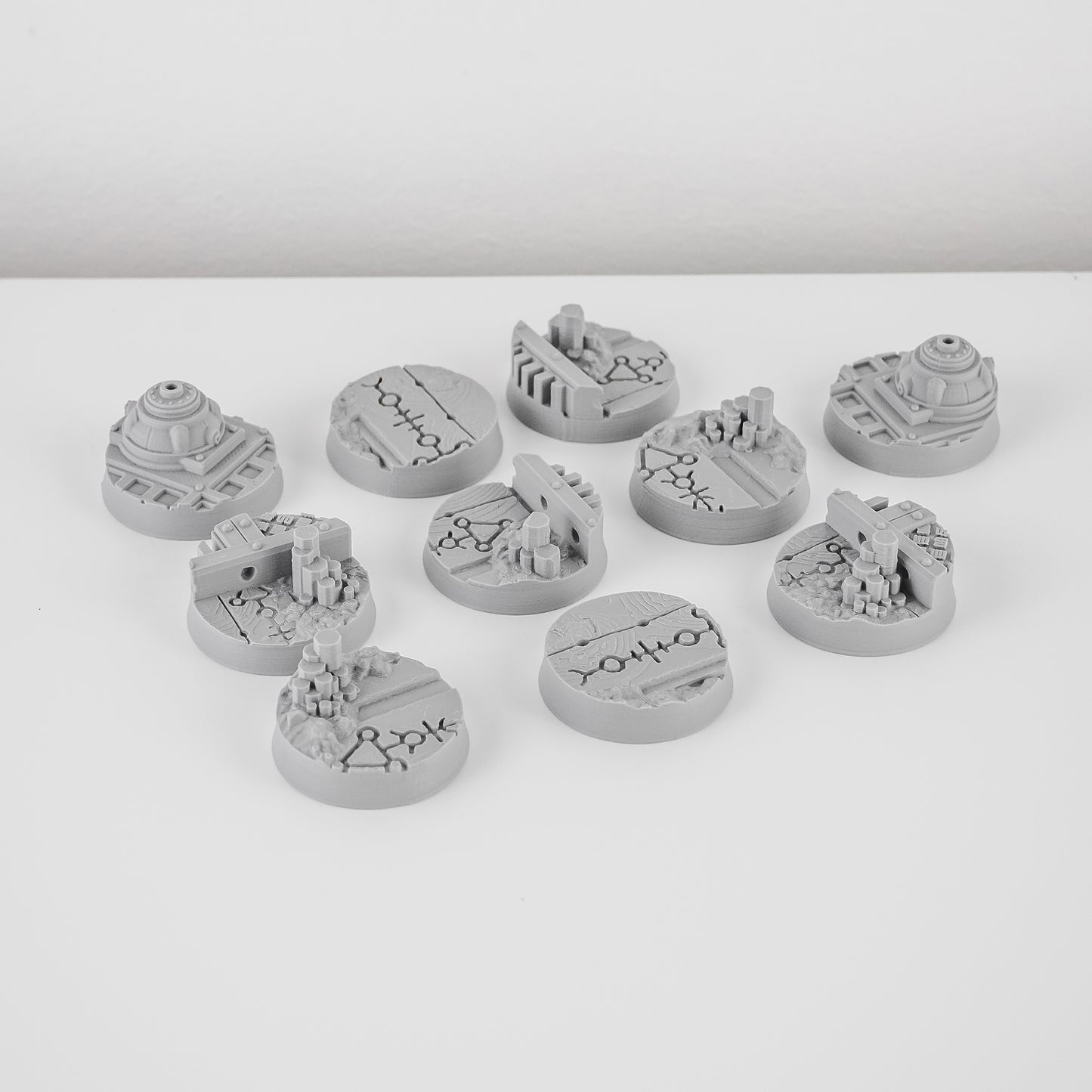 Vharaq Null FDM Miniature Bases (25mm-90mm)
