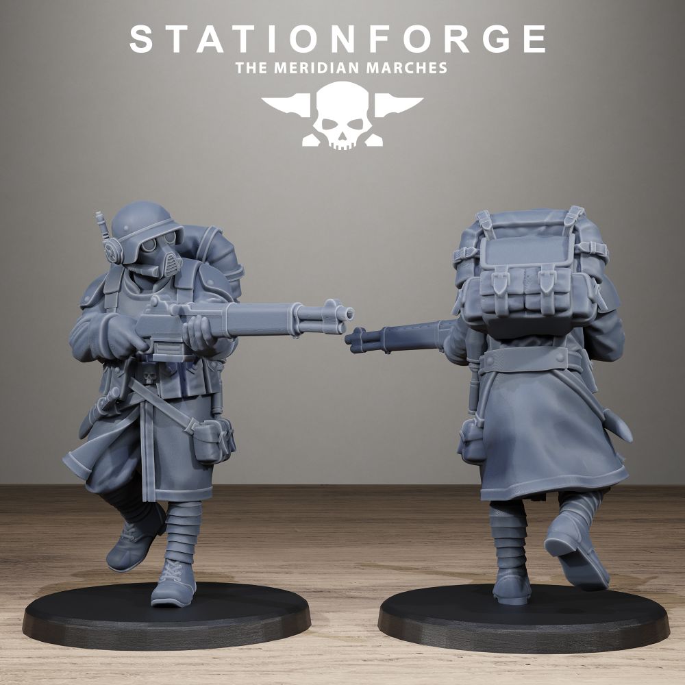 Meridian Starter Pack, miniature bundle, 28mm heroic scale unpainted resin, view 10