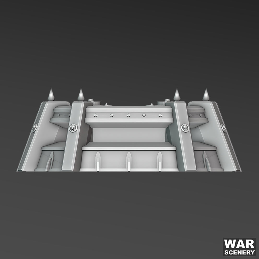 Small Infantry Bunker (2 Pack), Apocalypse Fortress