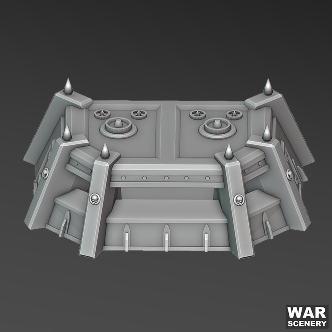 Small Infantry Bunker (2 Pack), Apocalypse Fortress