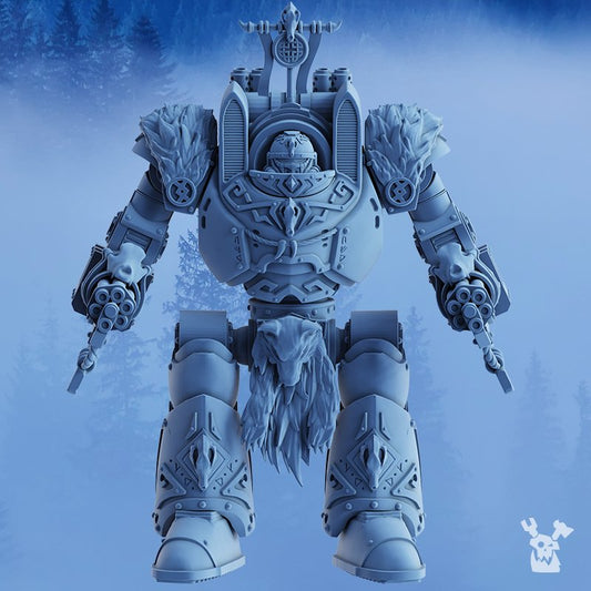 Wolf Knights Ancient Bits, proxy miniature, 28mm heroic scale unpainted resin, view 2