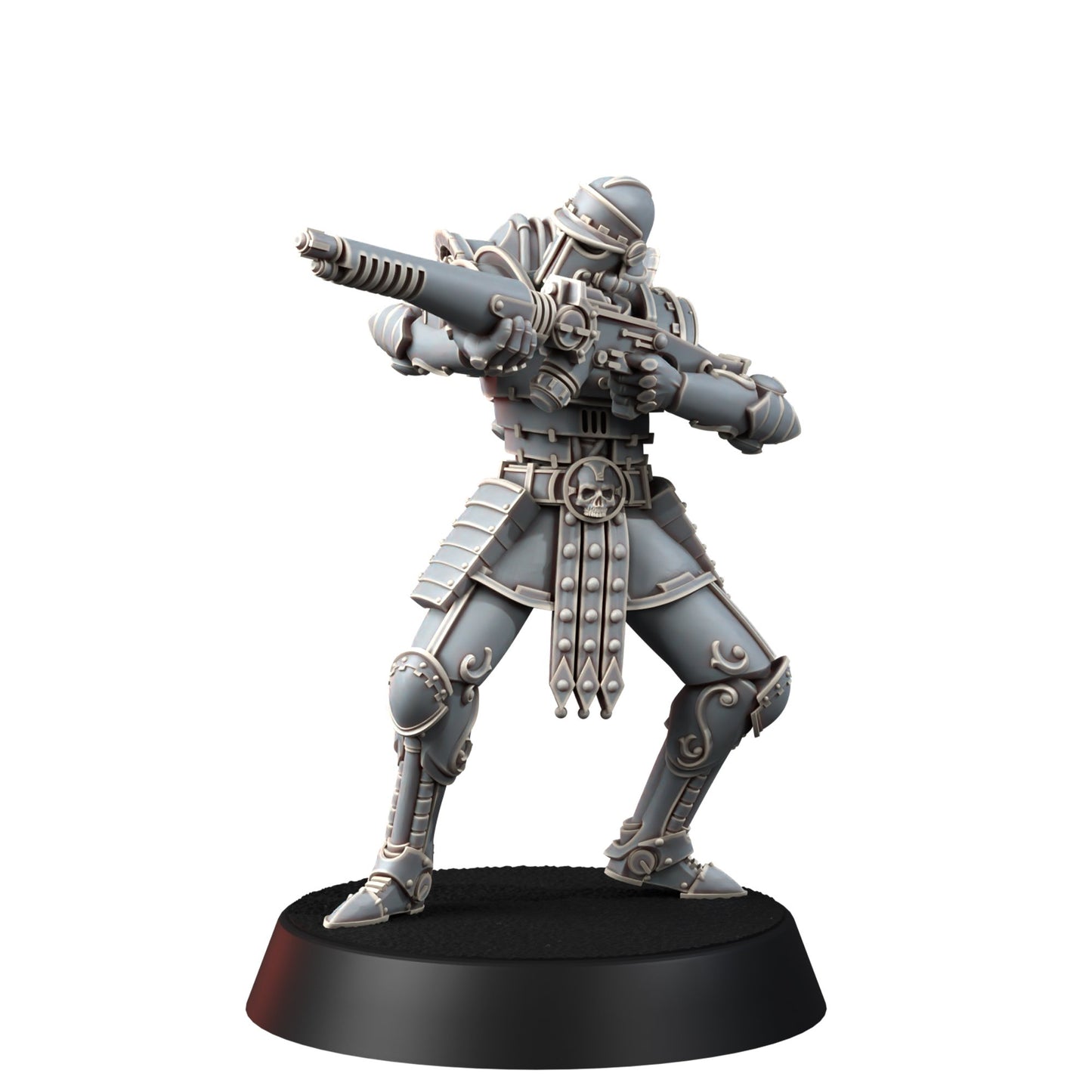 Tech Priests Cult Of Mars Martian Gatekeepers (16 Units), proxy miniature, squad, 28mm heroic scale unpainted resin, view 9