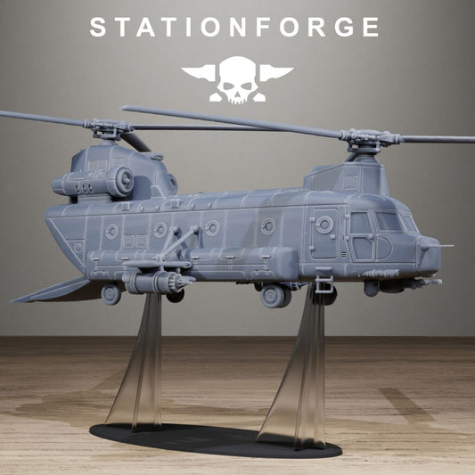 Imperial Army Free Guard Sky Titan, proxy miniature, walker, 28mm heroic scale unpainted resin, view 2