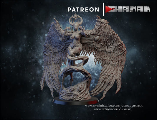 Hellspawn The Demon, proxy miniature, character, 28mm heroic scale unpainted resin, view 2