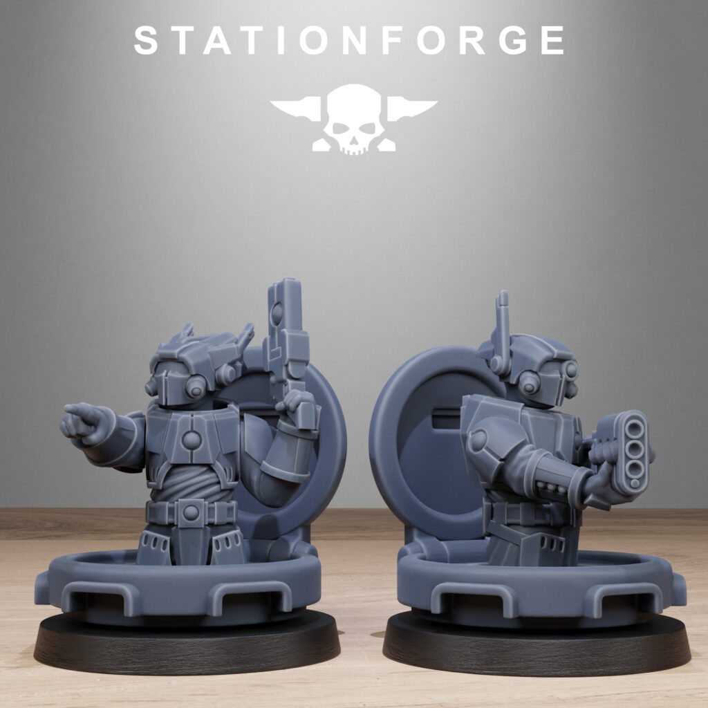 Tuai Clone Tank Commander, proxy miniature, character, 28mm heroic scale unpainted resin