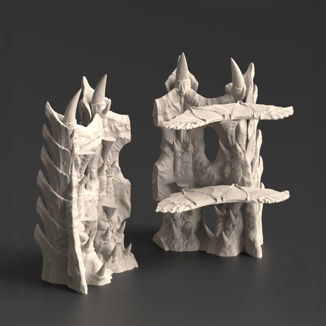 Corner Ruins 3, Tulipa Assimilated - MiniForge