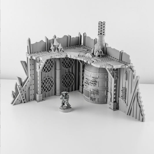 Corner Ruins Bundle, Ork Fungus Farm - MiniForge