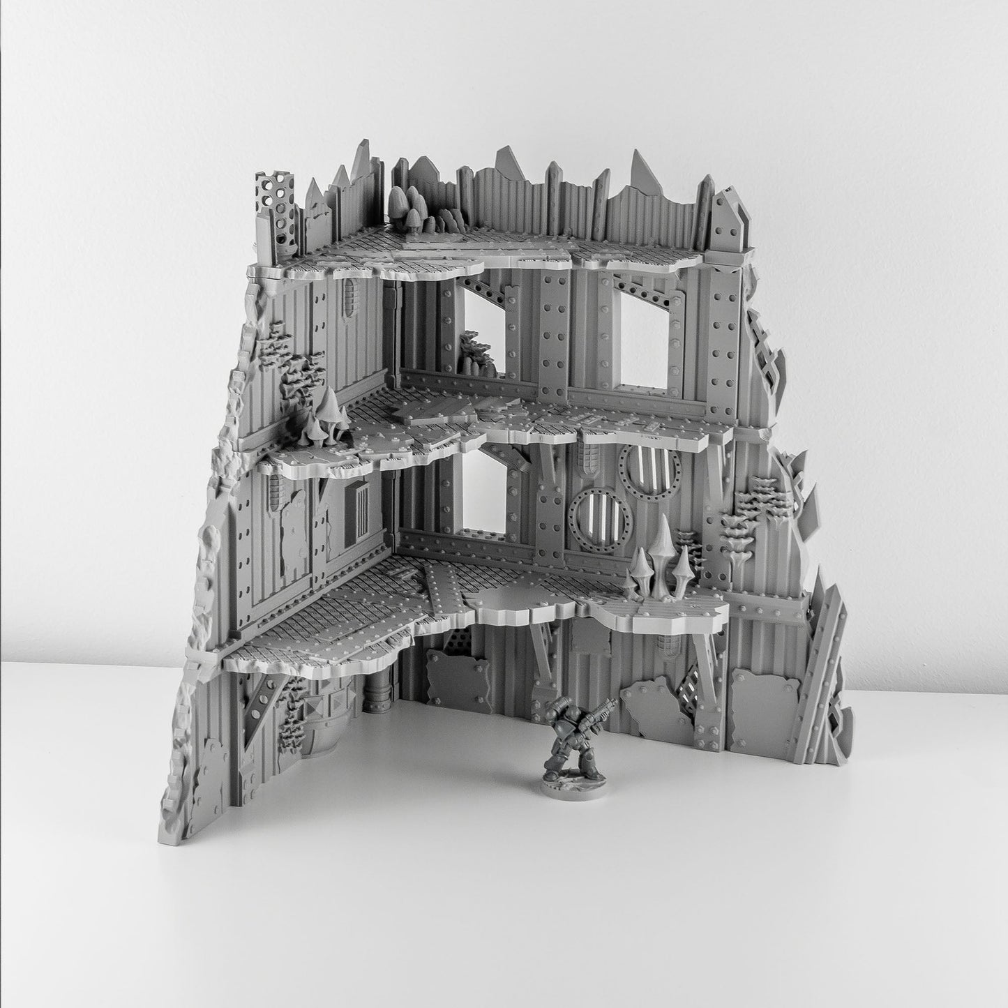 Corner Ruins Bundle, Ork Fungus Farm - MiniForge