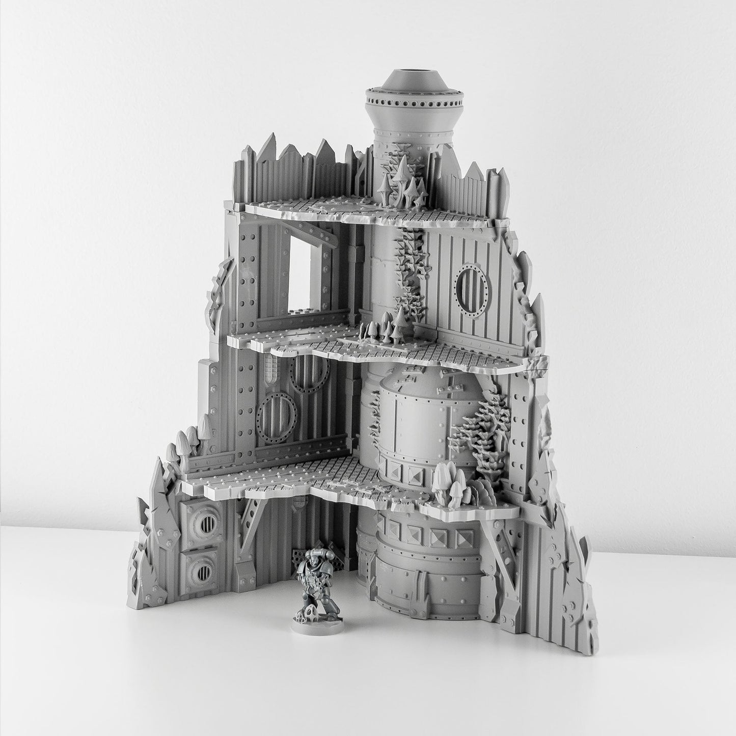 Corner Ruins Bundle, Ork Fungus Farm - MiniForge