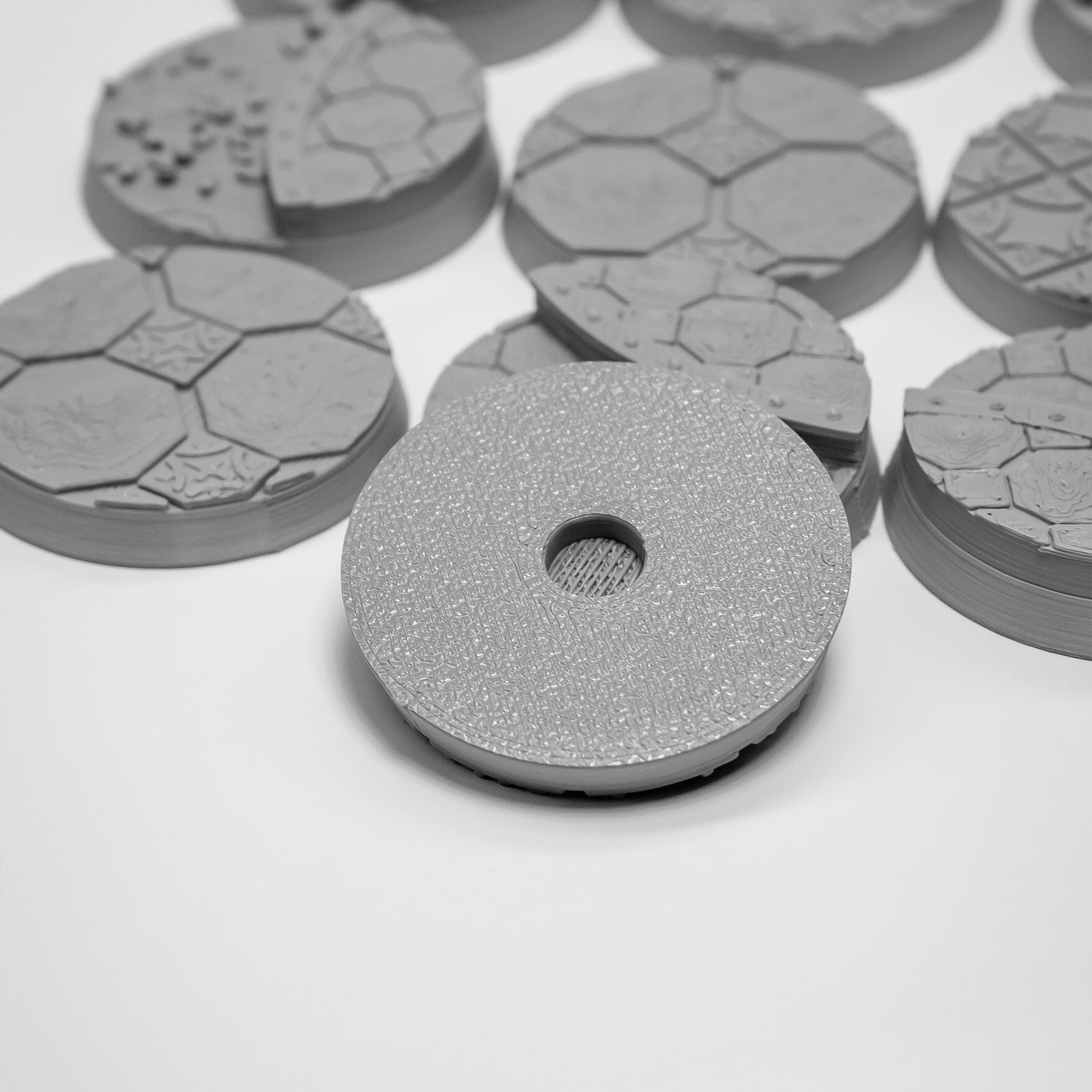 Emerita Suburbs FDM Miniature Bases (25mm - 90mm) - MiniForge