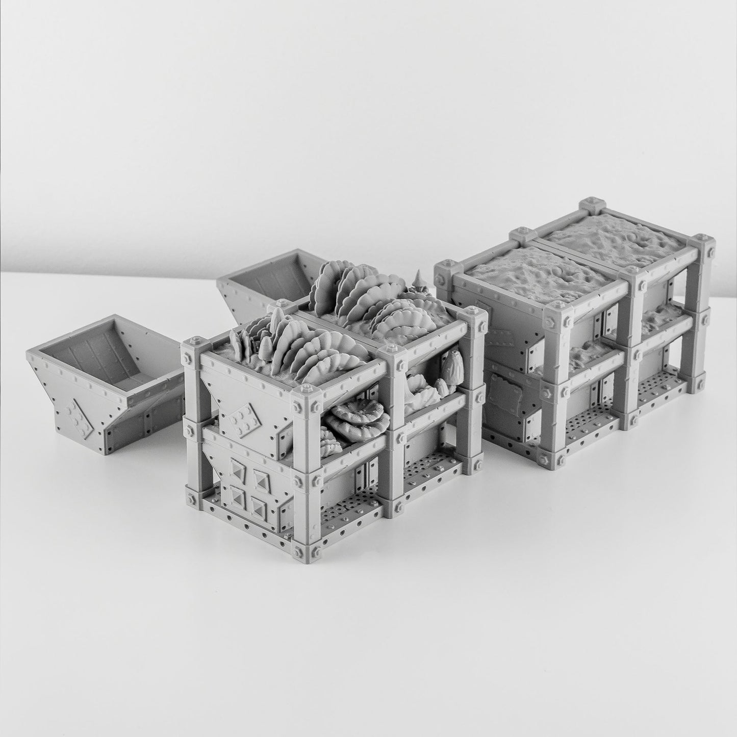 Fungus Culture Containers, Ork Fungus Farm - MiniForge