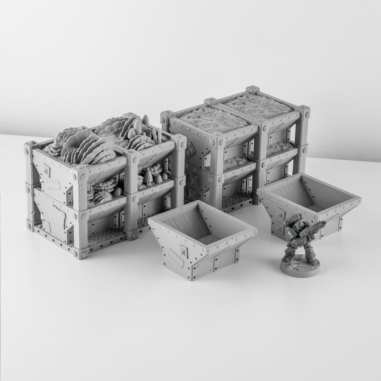 Fungus Culture Containers, Ork Fungus Farm - MiniForge