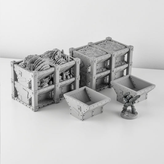 Fungus Culture Containers, Ork Fungus Farm - MiniForge