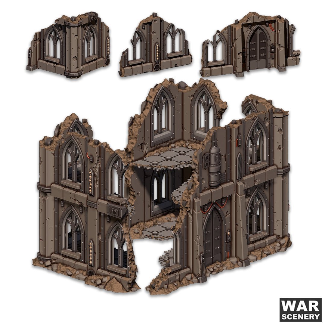 Hab Block Ruins, Castograd - MiniForge