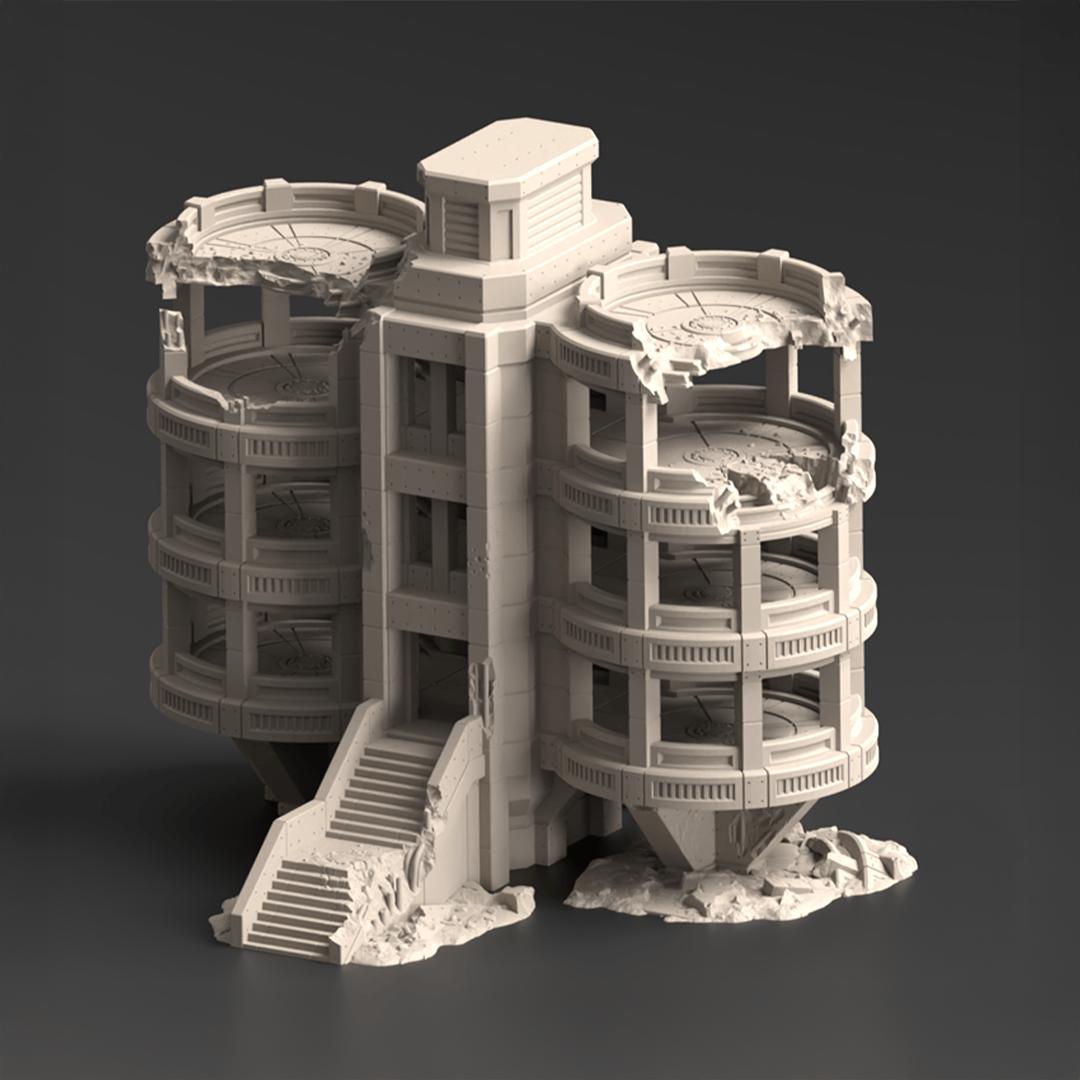 Hab Block Ruins, Kumbernold Prime - MiniForge