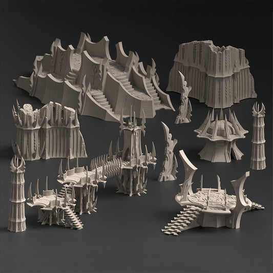 Arlengrad, Misty Star City - Terrain Bundle