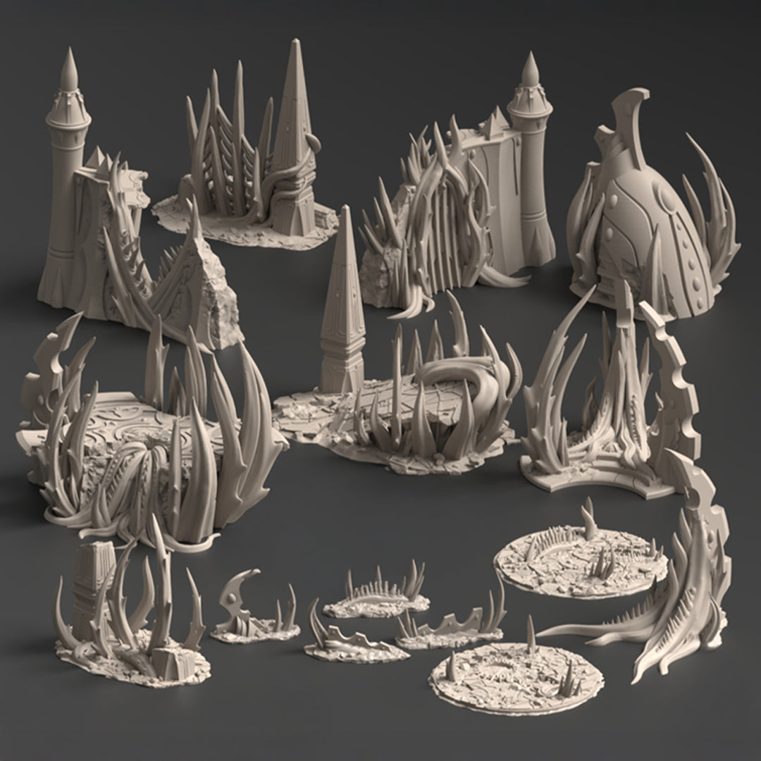 Belkartam, Monde antique corrompu - Pack de terrains