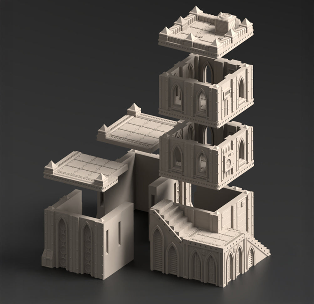 Omnis, Prime Hive District - Terrain Bundle