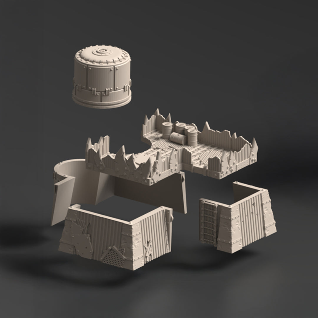 Barracks, Warpzel-1A Settlement
