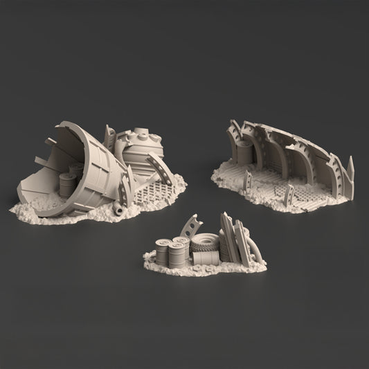 Wreckage, Warpzel Space Program