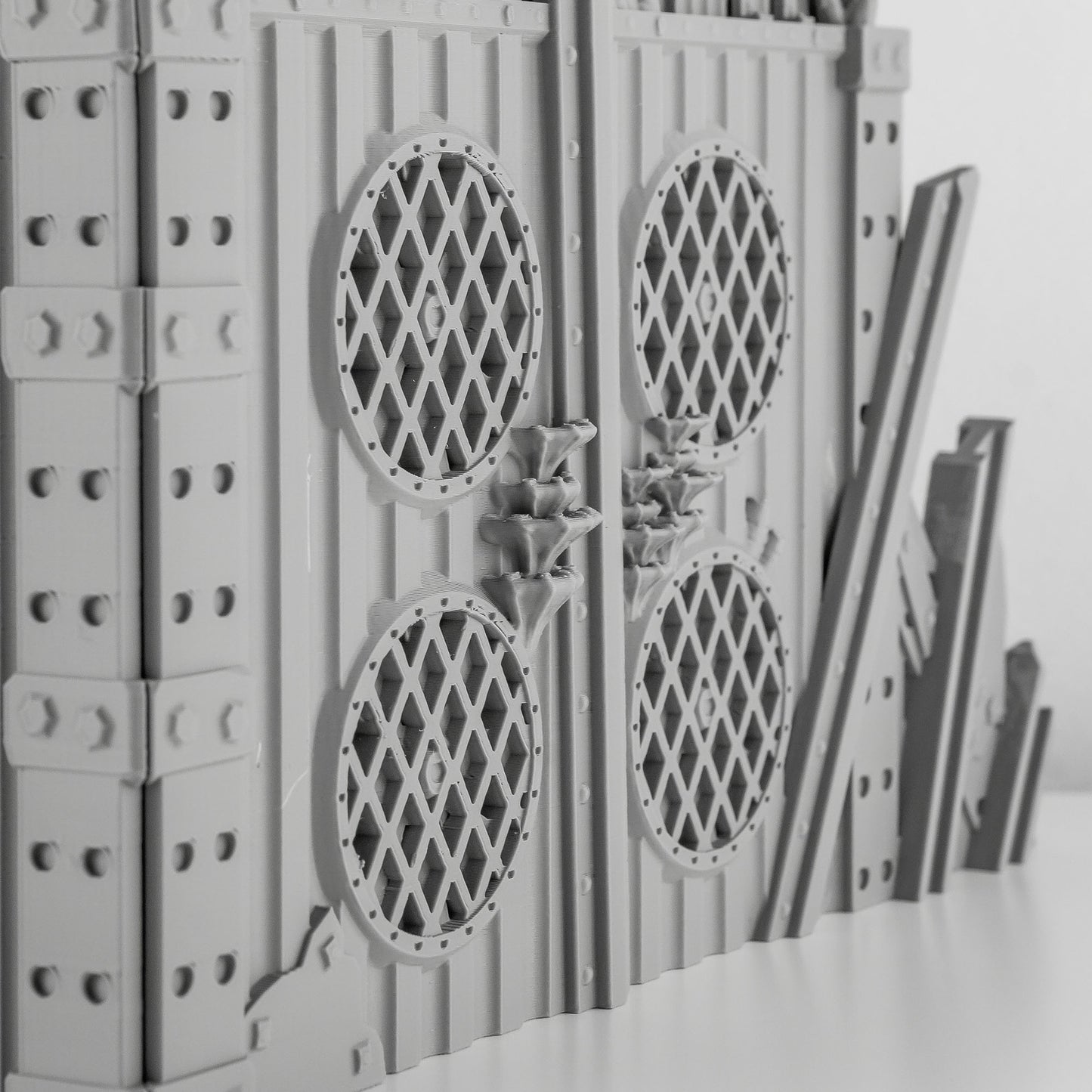 Ork Corner Ruins 2, Ork Fungus Farm - MiniForge