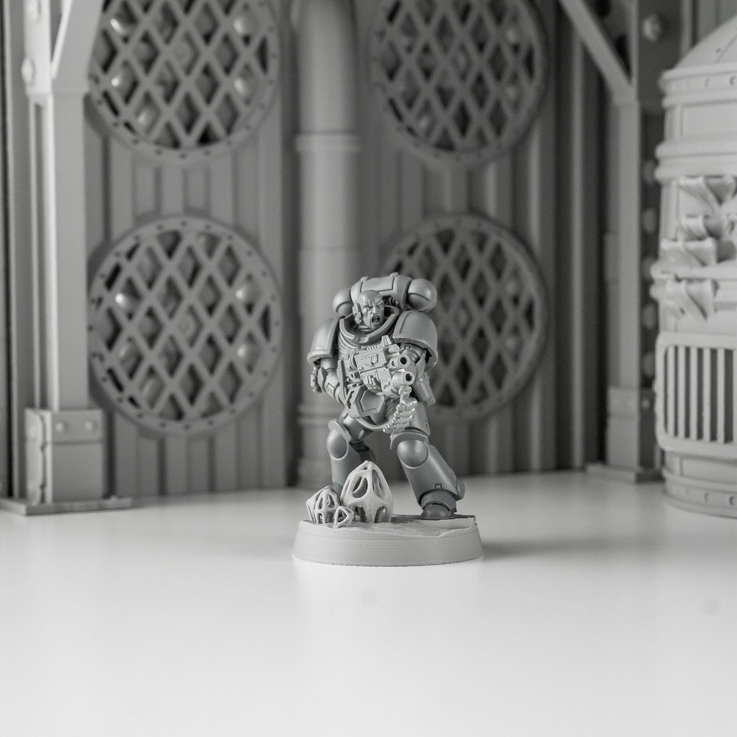 Ork Corner Ruins 2, Ork Fungus Farm - MiniForge