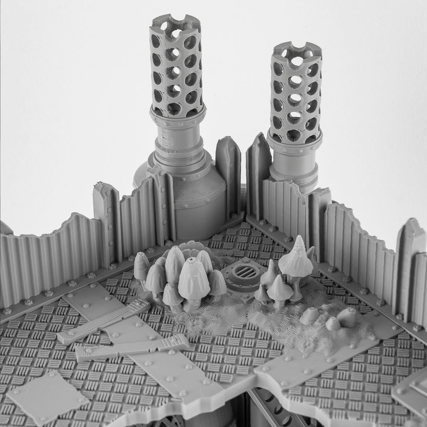 Ork Corner Ruins, Ork Fungus Farm - MiniForge
