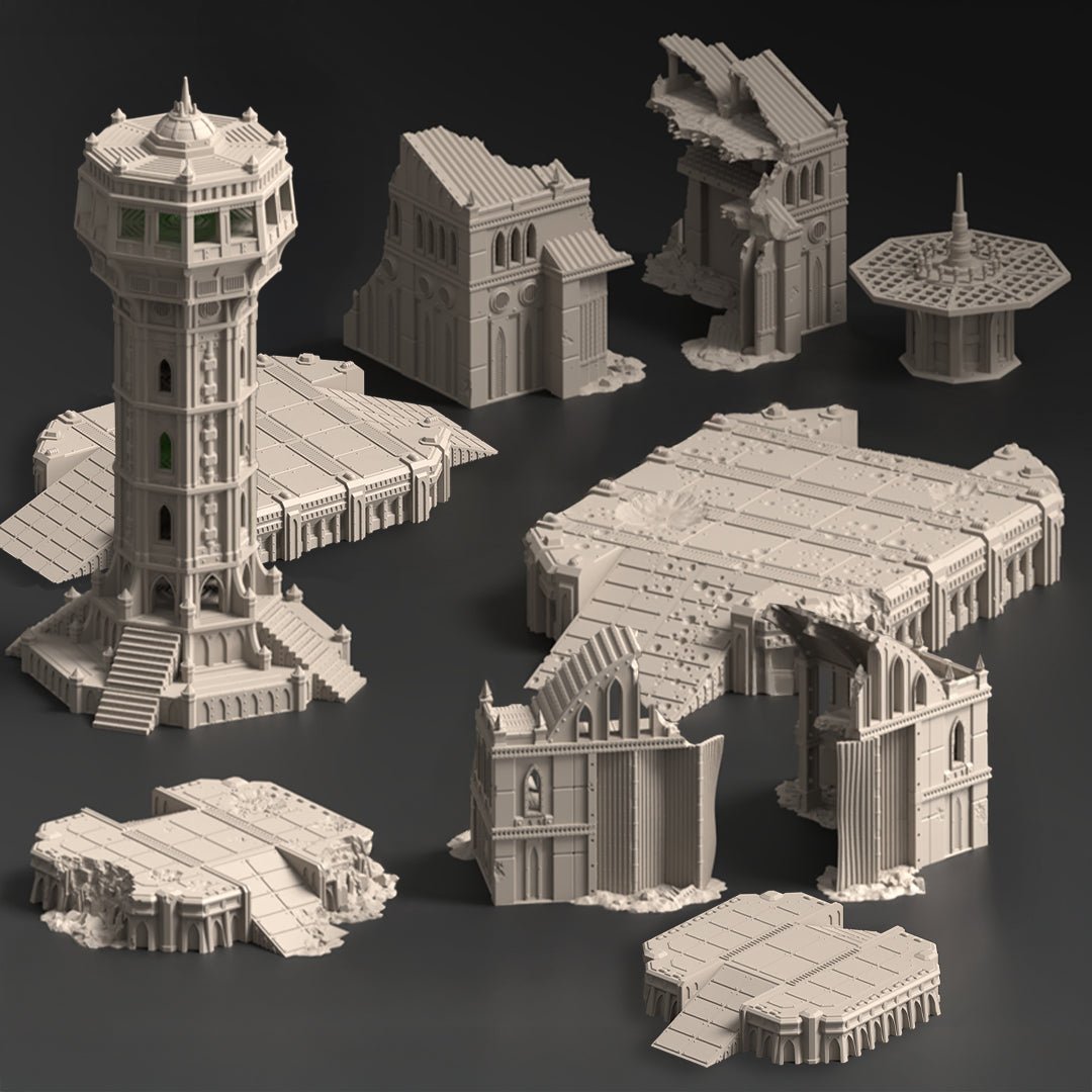 Phoebian V Airfield - Terrain Bundle - MiniForge