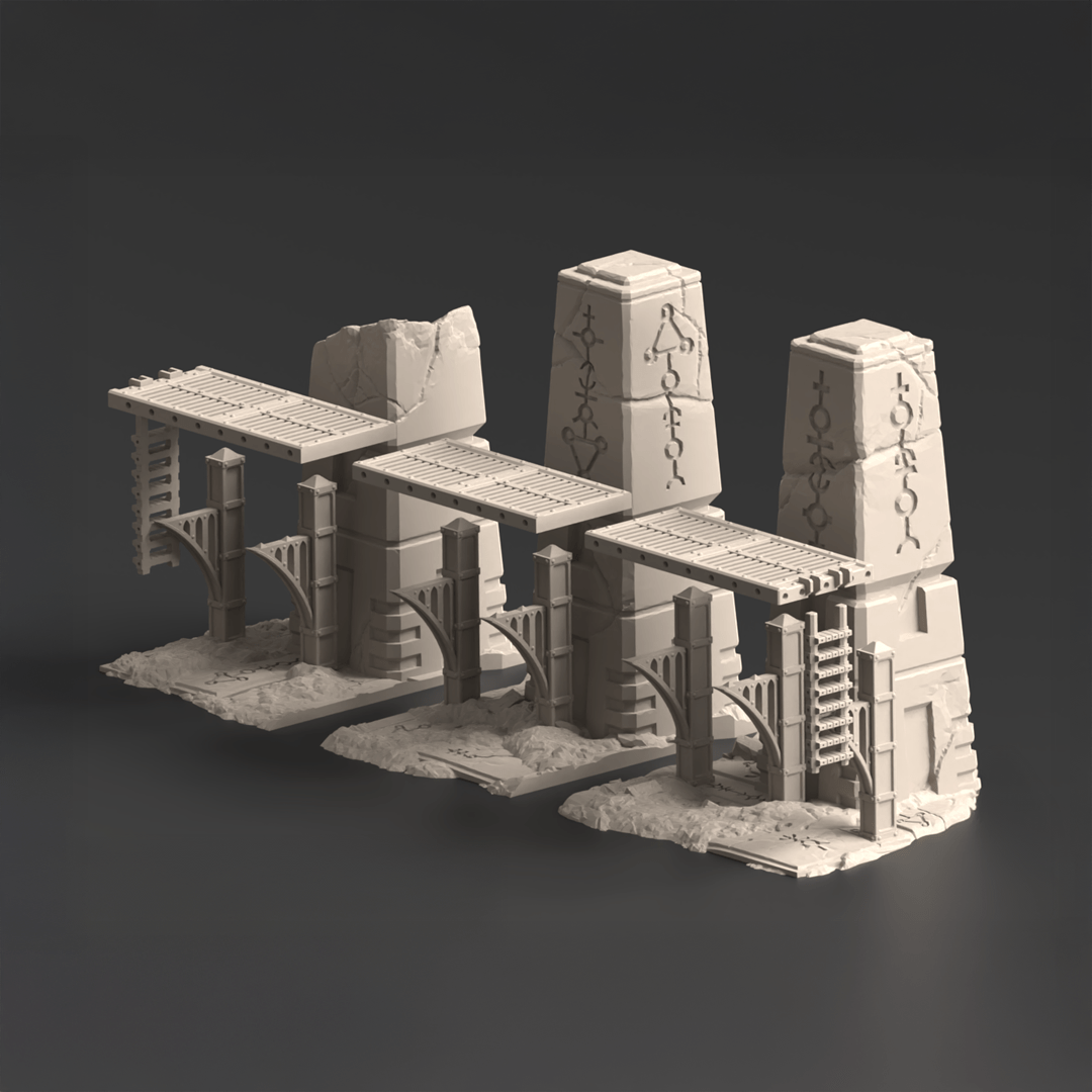Pillars, Vharaq - MiniForge