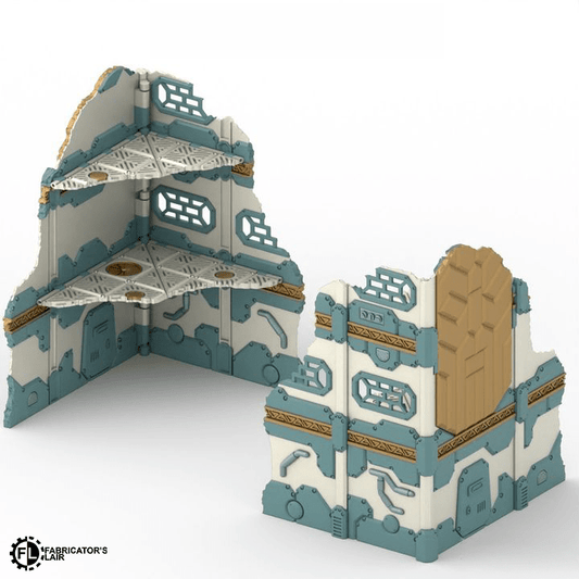 Space Dwarf Foldable Terrain - 11th Edition - MiniForge