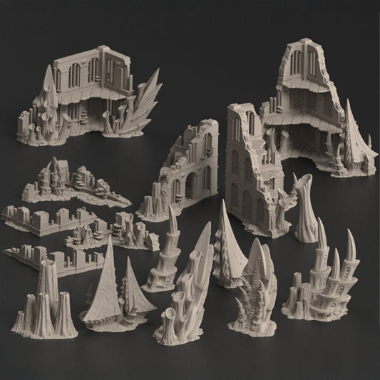 Tulipa, The Infested World - Terrain Bundle - MiniForge
