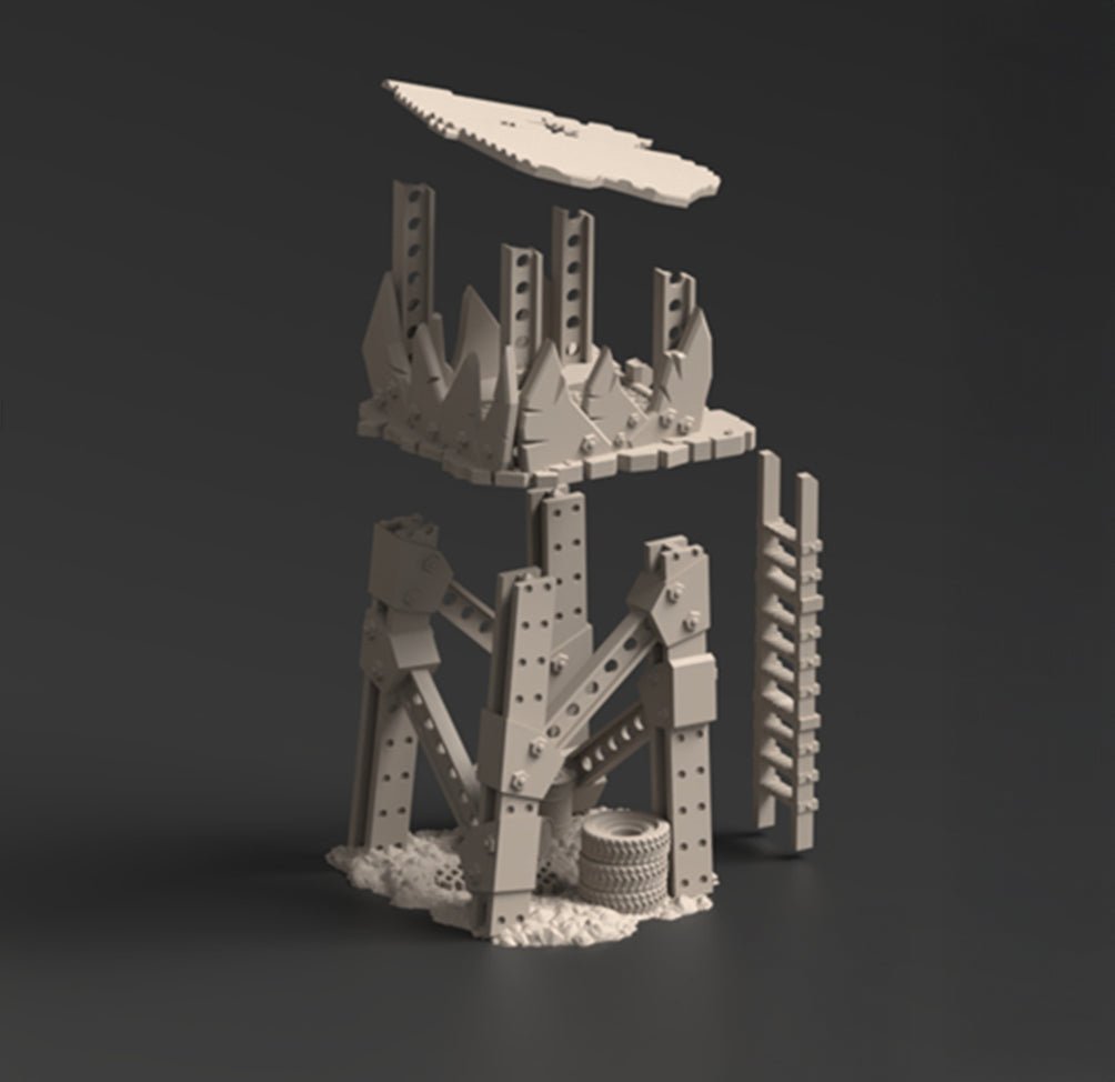 Warpzel - 1A, Ork Settlement - Terrain Bundle - MiniForge