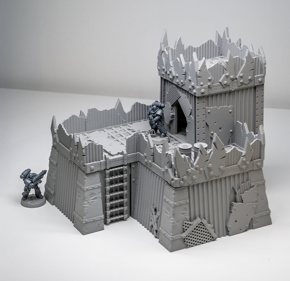 Warpzel - 1A, Ork Settlement - Terrain Bundle - MiniForge