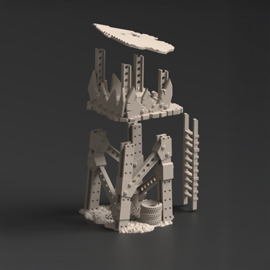 Warpzel - 1A, Ork Settlement - Terrain Bundle - MiniForge