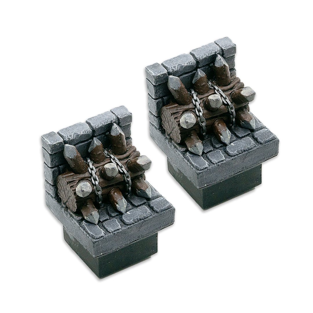 Wooden Wall Trap (2 Pack), Ultimate Dungeon - MiniForge