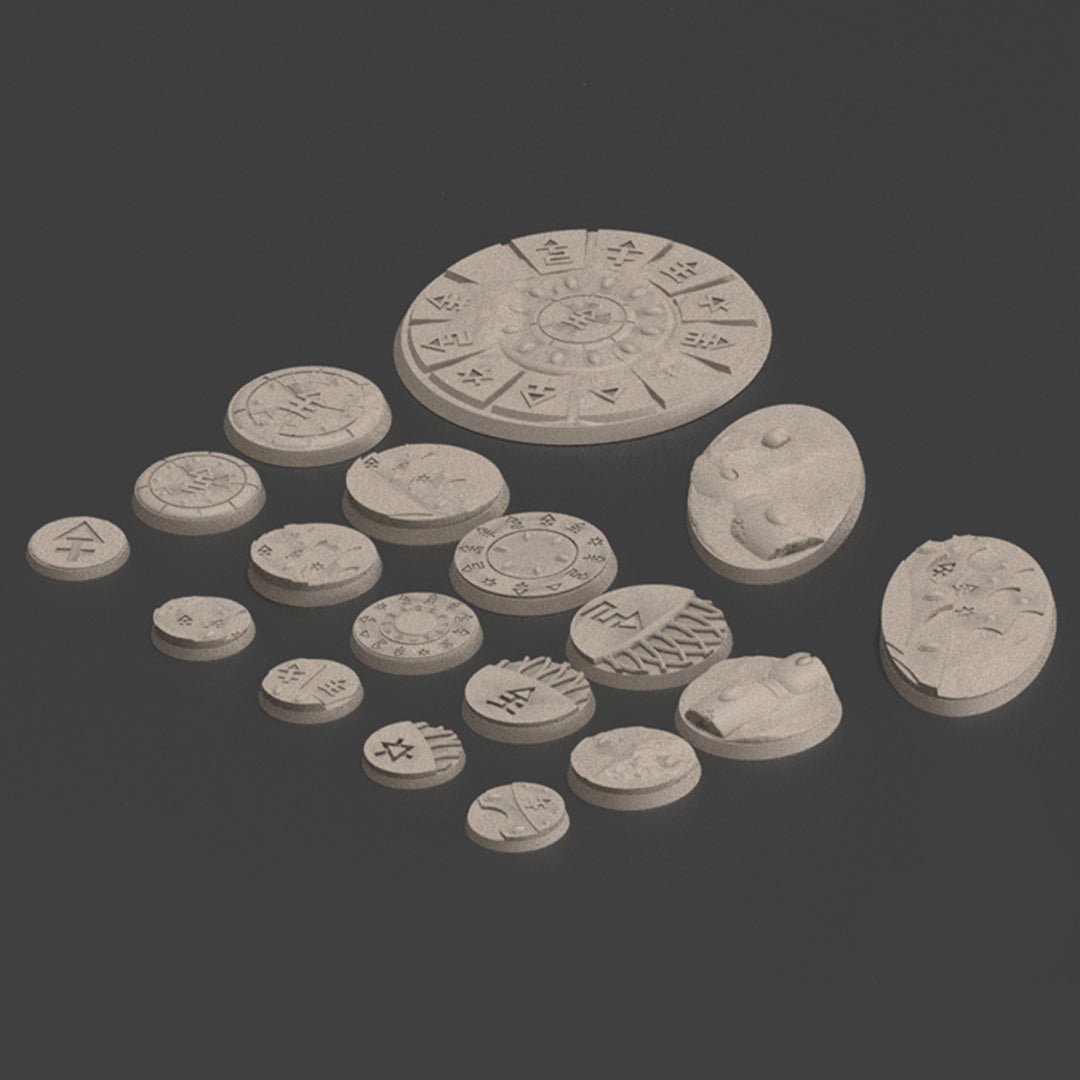 Zanat FDM Miniature Bases (25mm - 90mm) - MiniForge