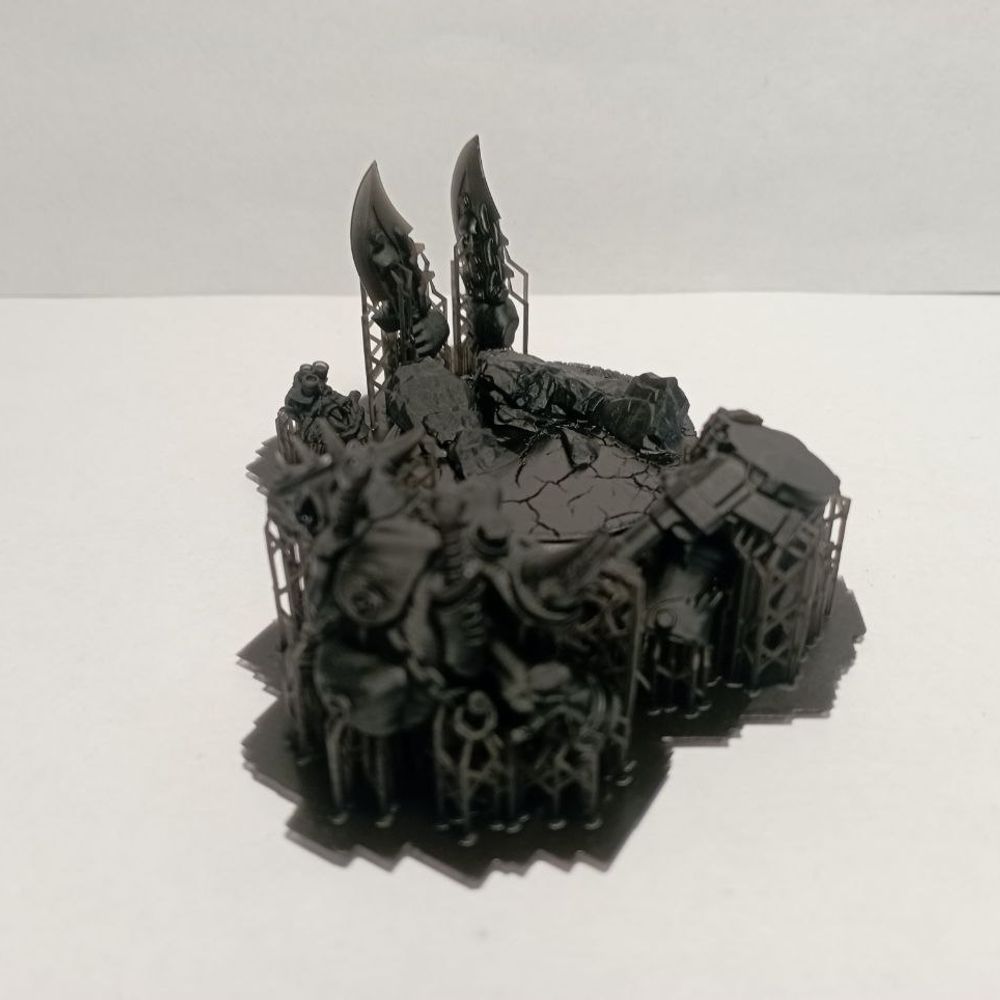 Orks Boss Smirknife, proxy miniature, character, 28mm heroic scale unpainted resin, view 10