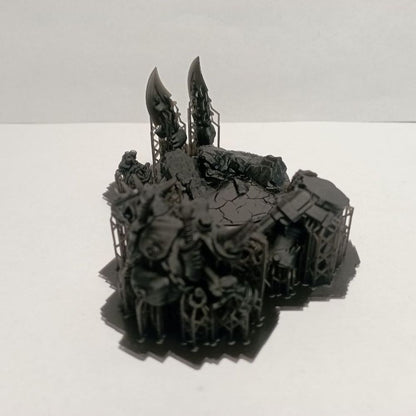 Orks Boss Smirknife, proxy miniature, character, 28mm heroic scale unpainted resin, view 10